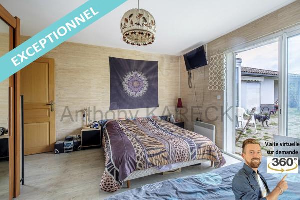 Pièce de vie + cuisine = 62m²