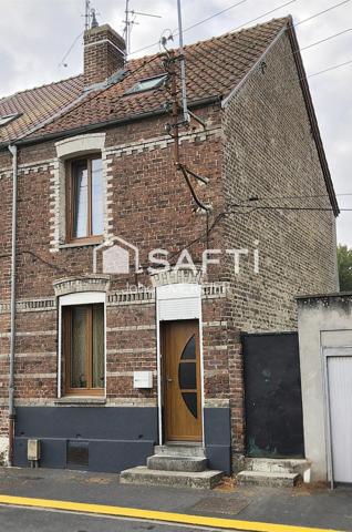 Maison familiale 3 chambres + cave – proche centre-ville Saint Saulve