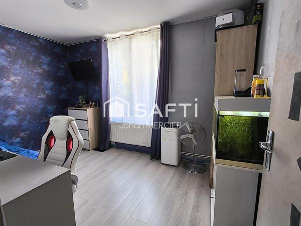 Maison familiale 3 chambres + cave – proche centre-ville Saint Saulve