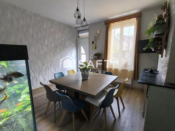 Maison familiale 3 chambres + cave – proche centre-ville Saint Saulve