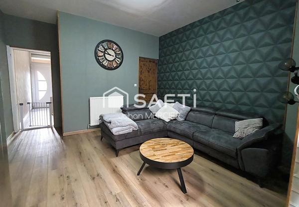 Maison familiale 3 chambres + cave – proche centre-ville Saint Saulve