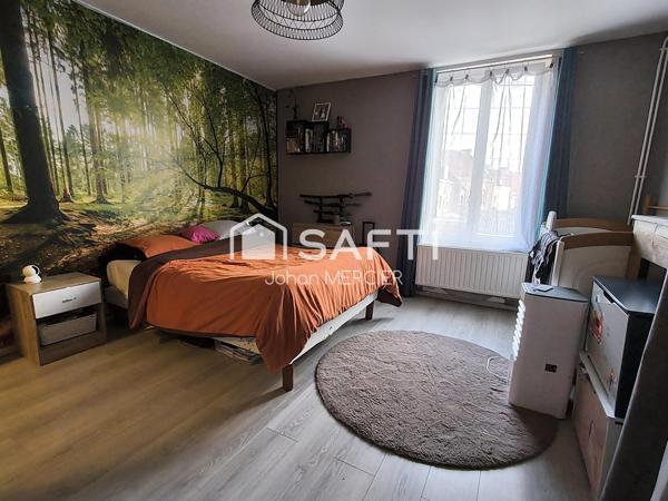 Maison familiale 3 chambres + cave – proche centre-ville Saint Saulve