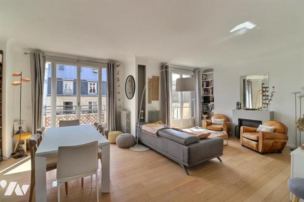 Appartement 3 pièces avec balcons -  WAGRAM - PEREIRE
