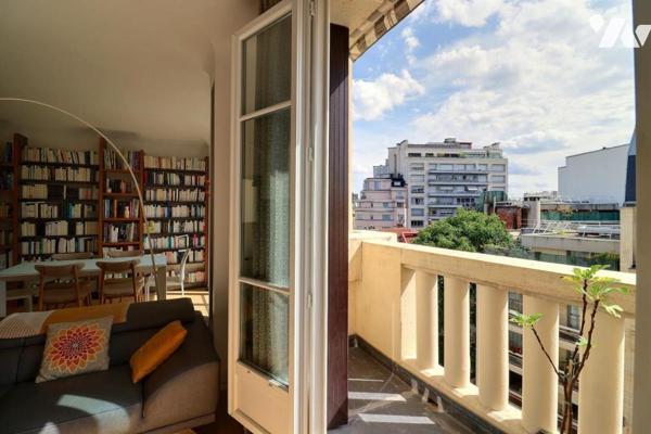 Appartement 3 pièces avec balcons -  WAGRAM - PEREIRE