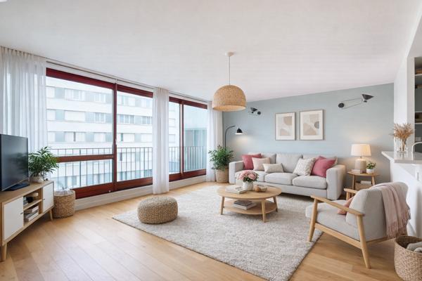 Paris (75014) Charmant 2 pièces de 53 m2 au 6ème étage à Paris 14