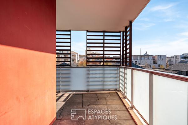 Appartement rénové avec terrasse et vue