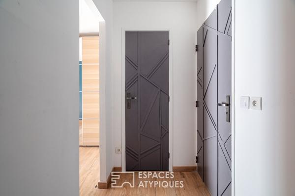 Appartement rénové avec terrasse et vue