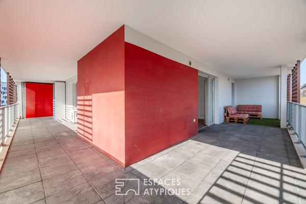 Appartement rénové avec terrasse et vue