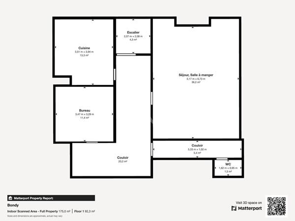 BONDY, Maison spacieuse avec garage atelier, jardin et fort potentiel- Quartier Coquetiers