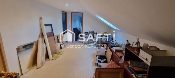 Maison 104 m², 5 pièces, 3 chambres, sur 609 m² de terrain, proche du bourg de Plougasnou