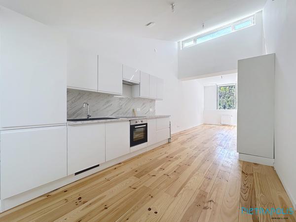 BEL APPARTEMENT T3 AVEC DE BEAUX VOLUMES DANS UNE COPROPRIETE AVEC ASCENSEUR