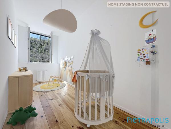 BEL APPARTEMENT T3 AVEC DE BEAUX VOLUMES DANS UNE COPROPRIETE AVEC ASCENSEUR