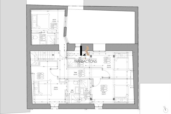 Immeuble 214.65 m²