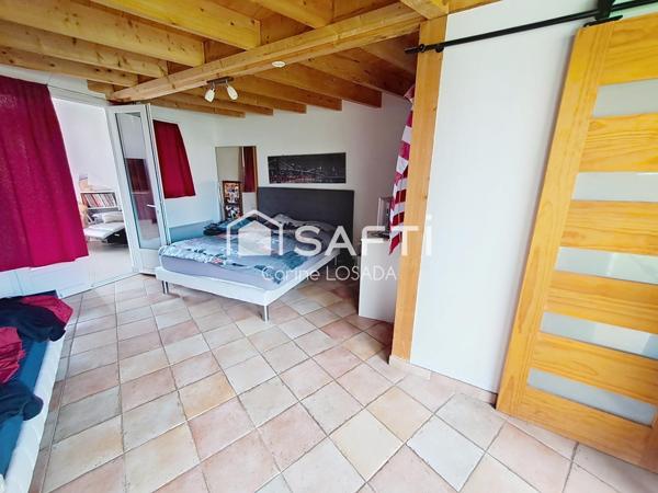 Maison de plain-pied avec annexe indépendante