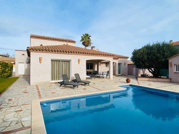 Villa T4 Piscine + studio 164m² parcelle 1000m² Bompas