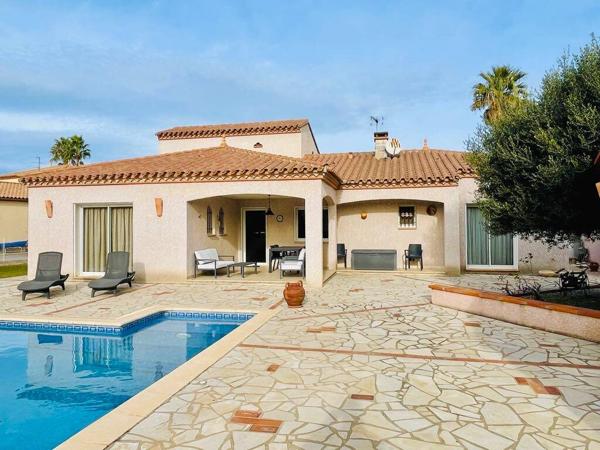 Villa T4 Piscine + studio 164m² parcelle 1000m² Bompas