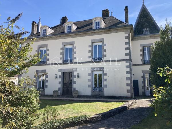 Belle demeure XIXe entre Limousin et Périgord, restaurée et entièrement meublée