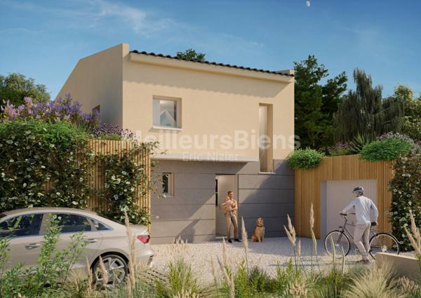 Sur Sénas, Villa individuelle normes RE2020, proximité centre du village