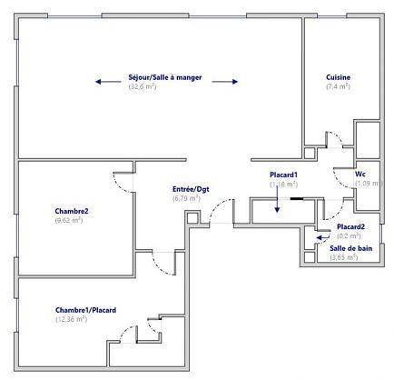 Appartement à vendre 
