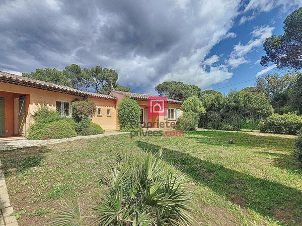Villa Roquebrune Sur Argens 5 pièces 140m2 sur 4000m2 de terrain. EXTENSION ET PISCINE POSSIBLE