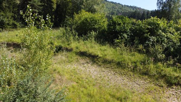 Terrain de 1541 m² dont 800 m² constructibles