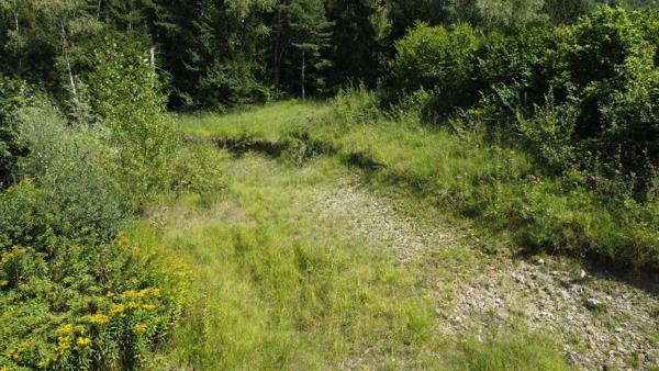 Terrain de 1541 m² dont 800 m² constructibles