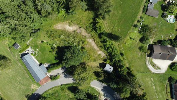 Terrain de 1541 m² dont 800 m² constructibles