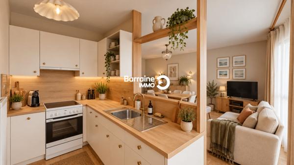 Vente appartement à Brest, 2 pièces 45.6m²