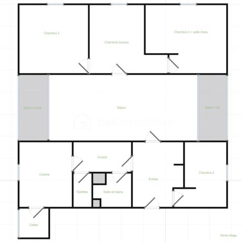 Appartement de 94,55 m²