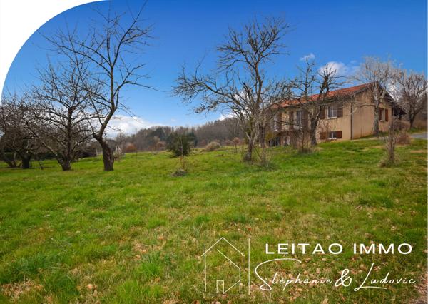Graulhet (81300) Maison en campagne avec garage 117 m²