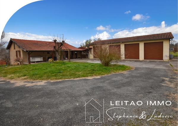 Graulhet (81300) Maison en campagne avec garage 117 m²