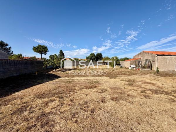Terrain constructible 775m2 au Château d'Olonne