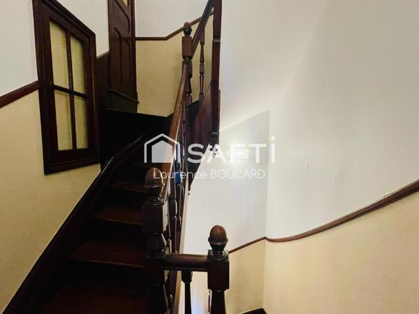 Maison de 1920 rénovée – 4 niveaux – exploitée en chambres d’hôtes