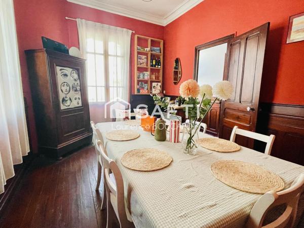 Maison de 1920 rénovée – 4 niveaux – exploitée en chambres d’hôtes
