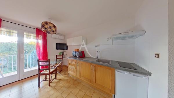 APPARTEMENT DE 22.39 m2 AVEC BALCON DANS PETITE RESIDENCE AVEC PARKING PROCHE DES THERMES ET COMMODITES