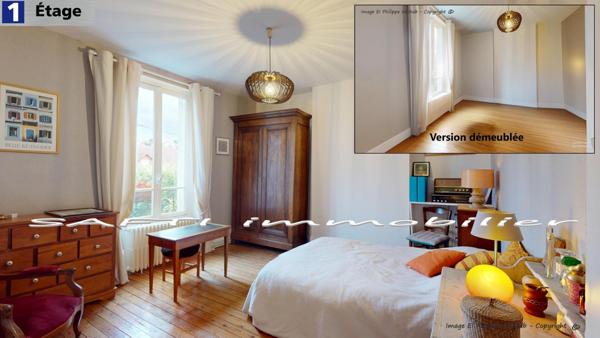 Maison de maître de 230m2 sur un terrain de 1450m2 dans un secteur calme…