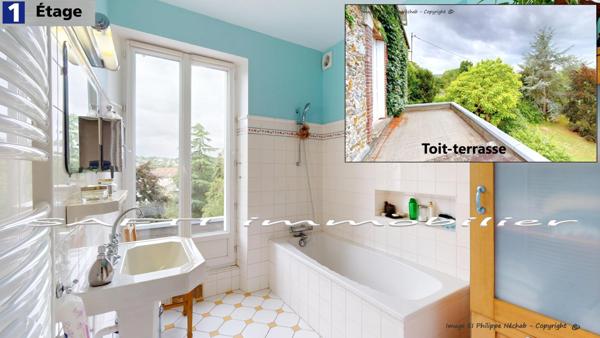 Maison de maître de 230m2 sur un terrain de 1450m2 dans un secteur calme…