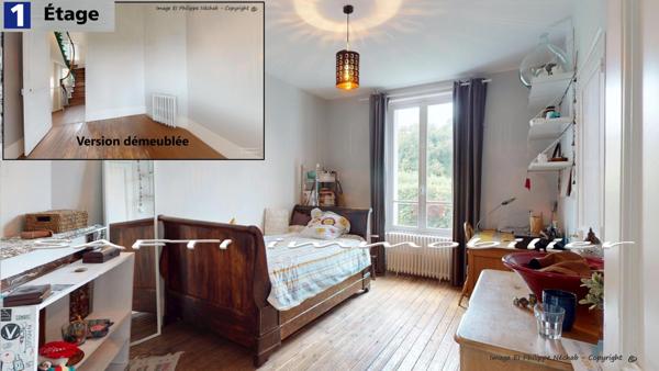 Maison de maître de 230m2 sur un terrain de 1450m2 dans un secteur calme…