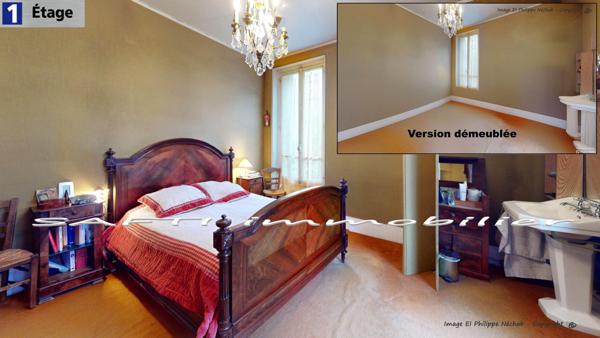 Maison de maître de 230m2 sur un terrain de 1450m2 dans un secteur calme…