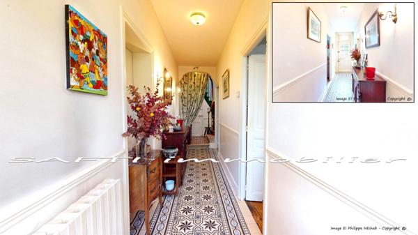 Maison de maître de 230m2 sur un terrain de 1450m2 dans un secteur calme…