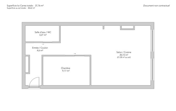 Appartement Paris 3e - ARQUEBUSIERS