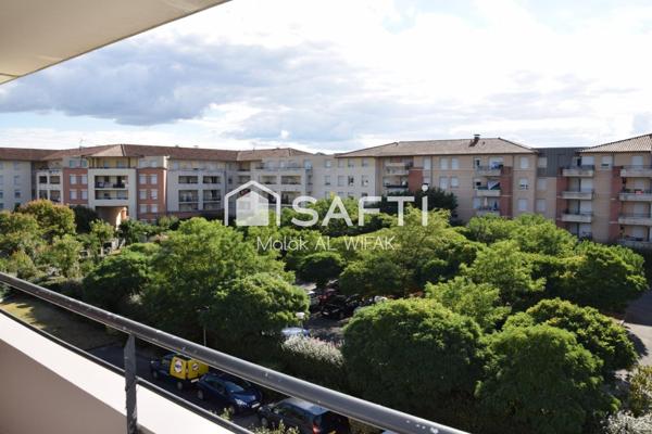 T2 49 m² terrasse et parking – métro Borderouge