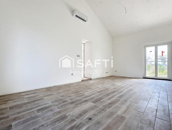 LHERM - Toulousaine rénovée de 80m² sur un terrain de 2538m²