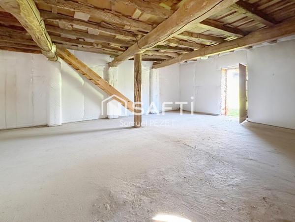 LHERM - Toulousaine rénovée de 80m² sur un terrain de 2538m²