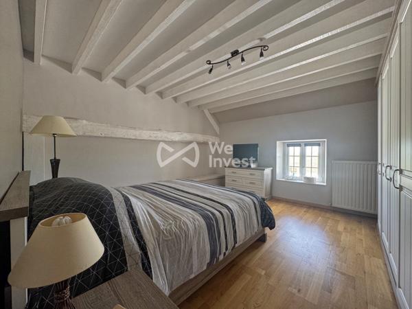 Longère 182 m2 avec double garage, terrain paysager, SPA, sauna...