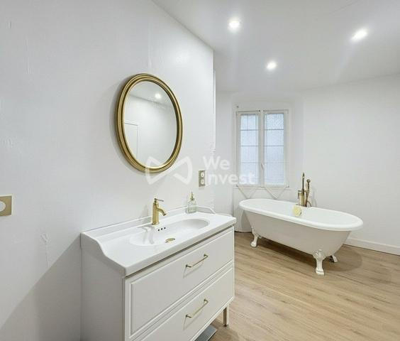 Appartement atypique entièrement rénové