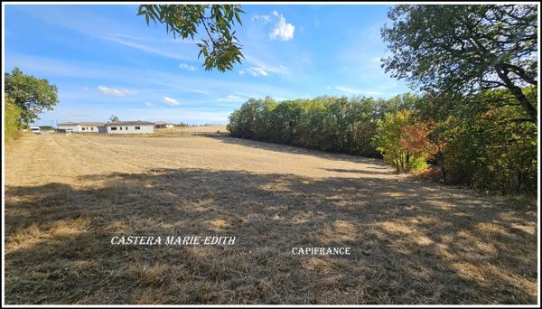 EXCLUSIVITÉ – TERRAIN AVEC BOIS DE 5076 M²- VIABILISÉ - À BIRAN – BELLE EXPOSITION SUD