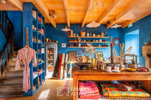 Maison boutique à deux pas du port pittoresque de PÉNERF