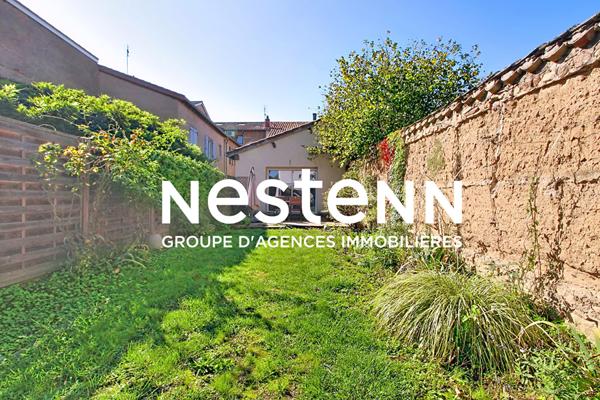 A vendre: Maison de ville 3chs avec studio de 31m² - 69220 BELLEVILLE EN BEAUJOLAIS