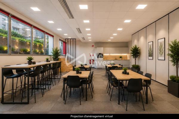 À VENDRE – BUREAUX DE STANDING 600 m² – CALUIRE SAINT-CLAIR – IMMEUBLE OPEN CITY